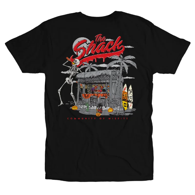 The Spooky Shack Unisex Tee Polished Men's Satin