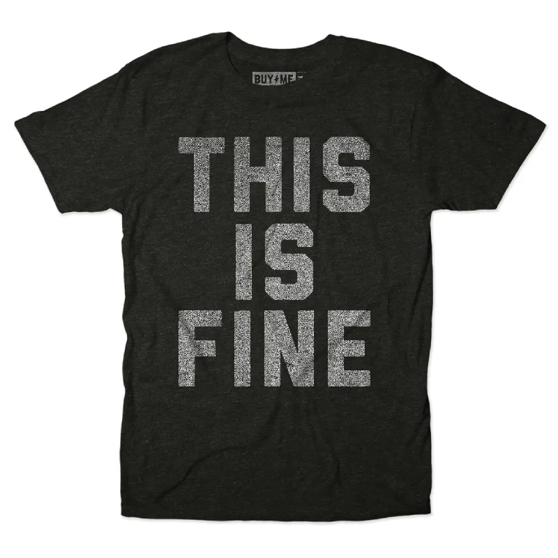 This Is Fine Tee Casual Men's Japanese 