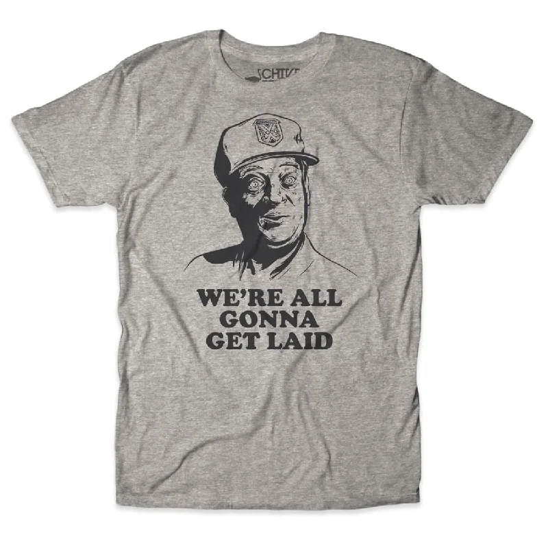 We're All Gonna Get Laid Tee Cozy Men's Sherpa