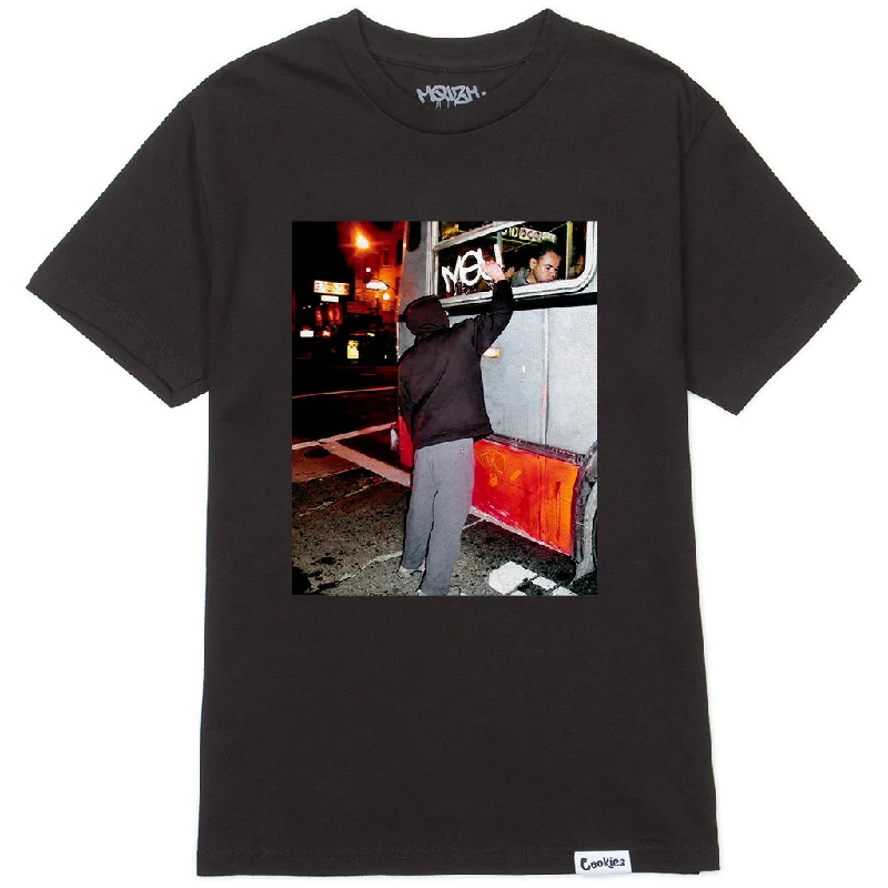 Wuz Here Photo Tee - Cookies x MQizm Athletic Men's Compression