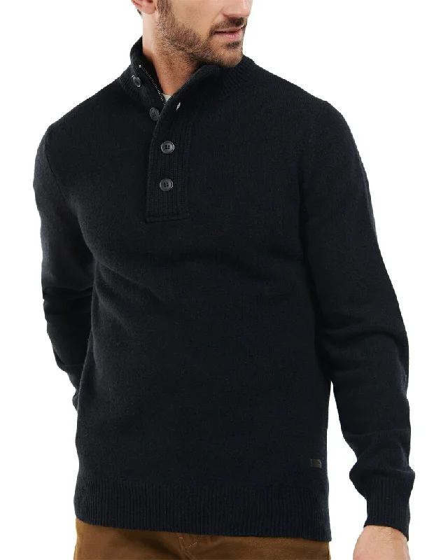 Barbour Ess Patch Wool Sweater Tailored