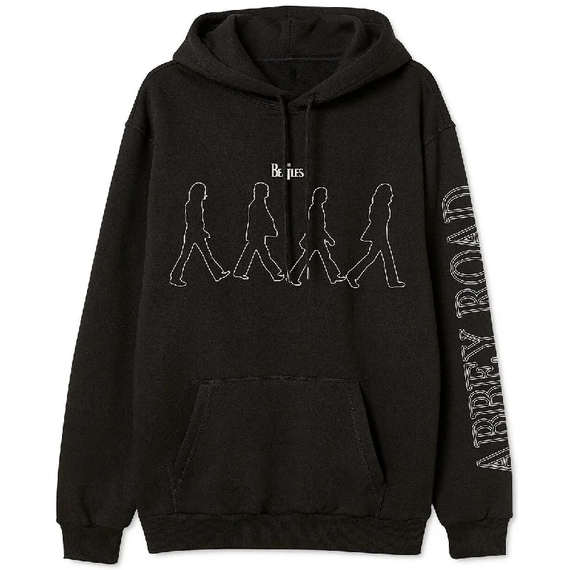 Beatles Abbey Road Men's Graphic Hoodie Black Size 2 Extra Large - XX-Large Practical Men's Multi