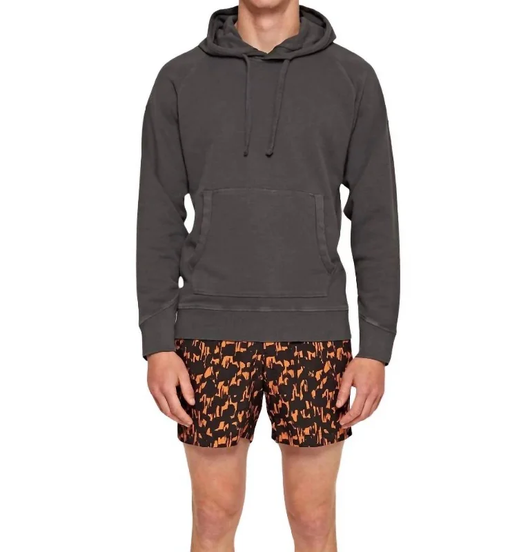 Francis Classic Fit Hoodie Sweatshirt In Cave Youthful Men's Pop