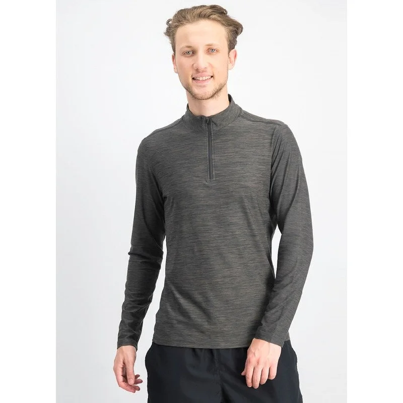 Ideology Men's Core Bonded Quarter-Zip Pullover Dark Gray Size XXL - XX-Large Masculine Men's 