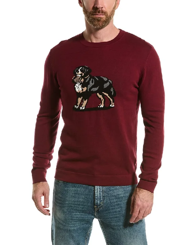 Loft 604 St. Bernard Crewneck Sweater Sharp Men's Italian