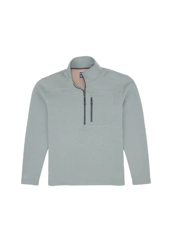 Men's Arctic Pullover In Sage Green Refined Men's Classic 