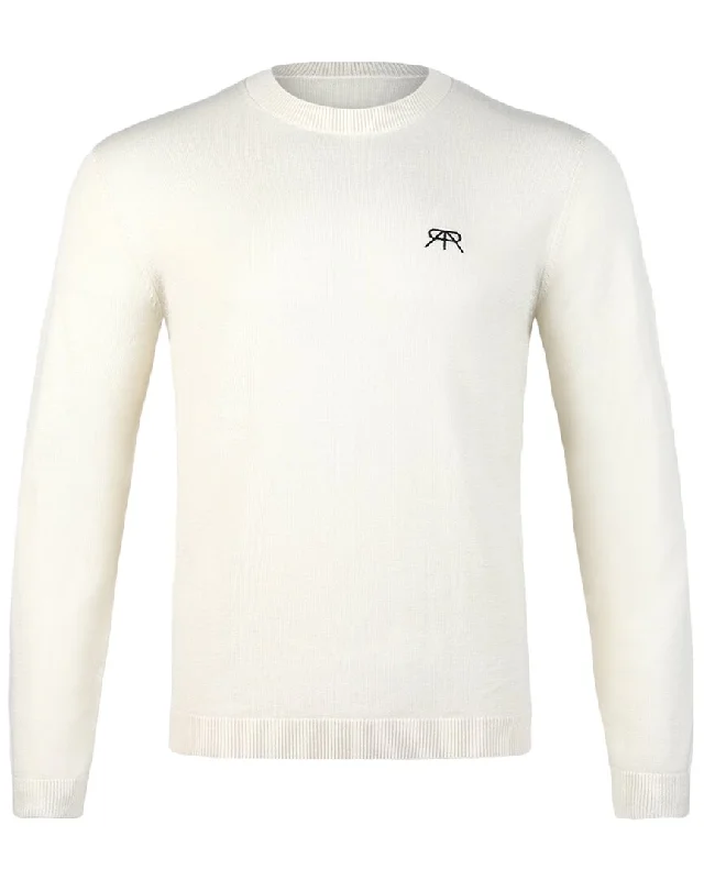 RtA Crewneck Sweater Preppy Men's College