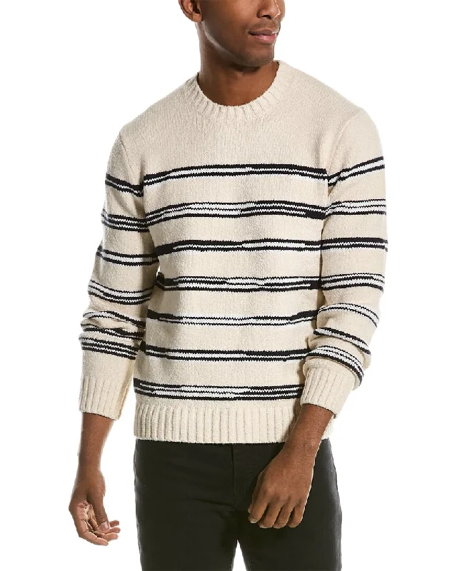 Vince Boucle Crewneck Sweater Bohemian Men's Free