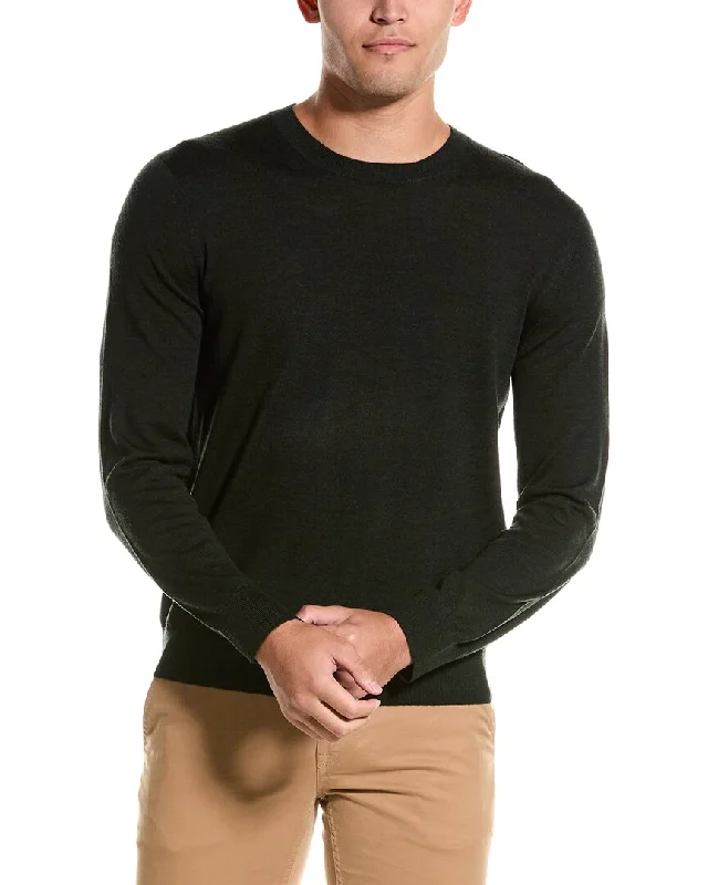 Vince Crew Wool Shirt Refined Men's Hand