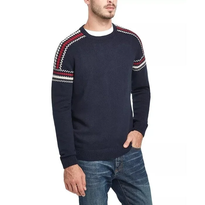 Weatherproof Vintage Men's Ski Sweater Navy Size XX-Large Practical Men's Multi