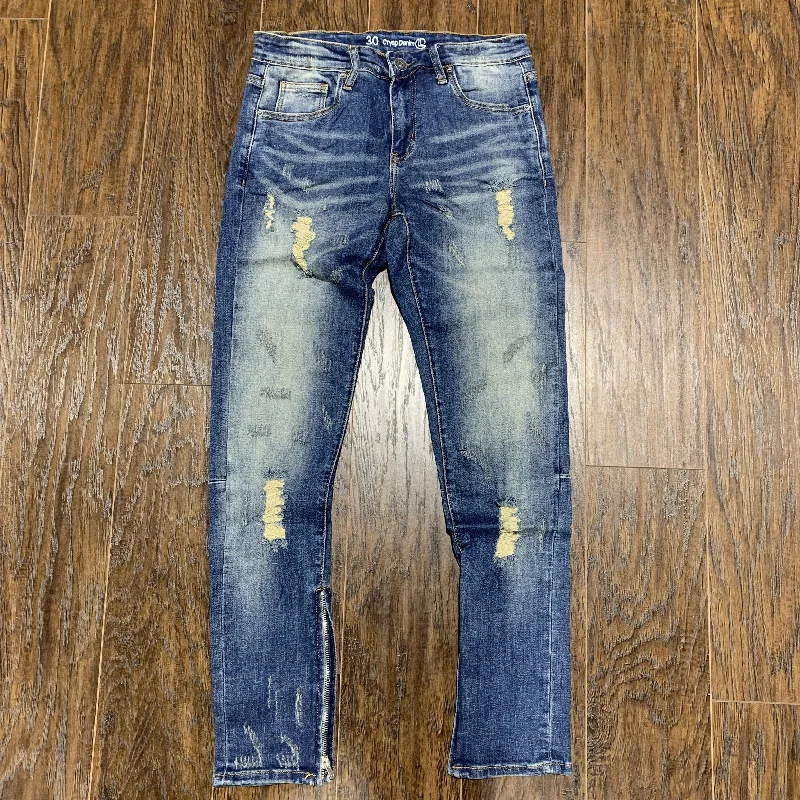 CRYSP DENIM JEAN PACIFIC VINTAGE STONE WASH Masculine Men's 