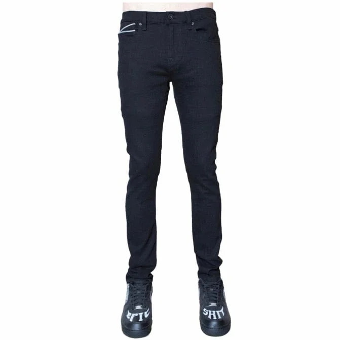 Cult Of Individuality Punk Super Skinny Stretch Jeans (Black) 69BC-SS06O Streetwear Style