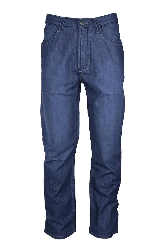 Fire Resistant Comfort Flex Jeans - Length 36" In Indigo Bohemian Men's Free