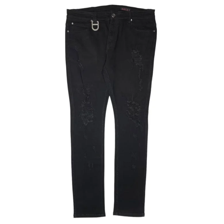 Gala Floyd Denim Jean (Black) - C1-41-1 Modern Men's Geometric