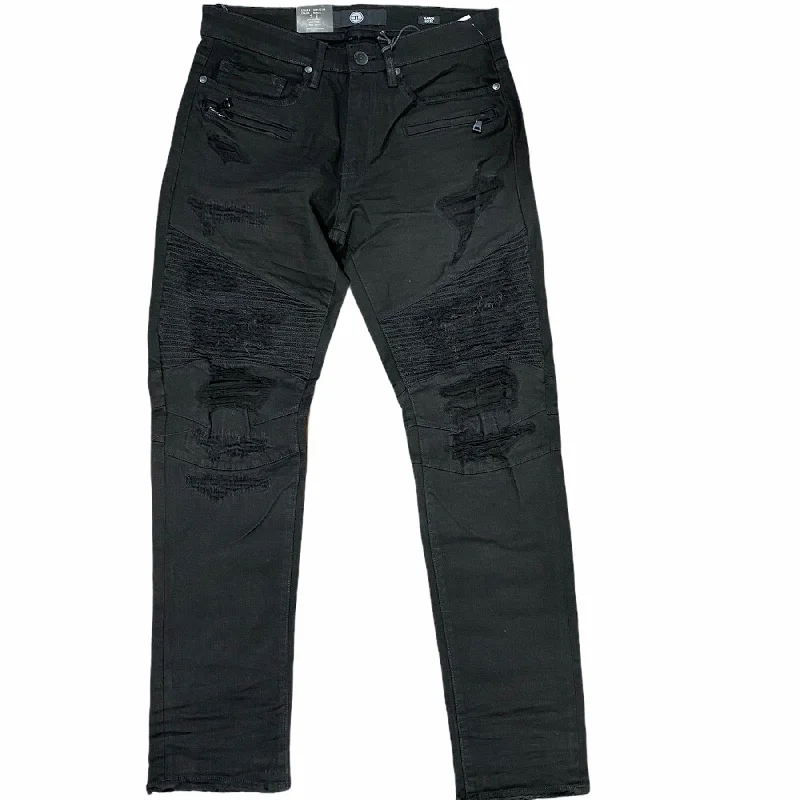 Jordan Craig Aaron Jeans (Black) JA91521M Trendy Men's Scandinavian