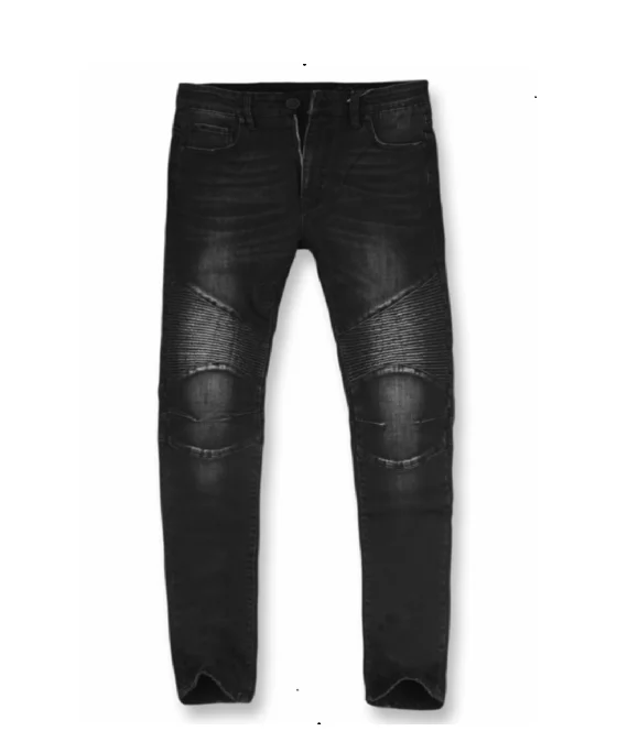 JORDAN CRAIG MOTO JEAN BLACK/GREY Sporty Men's Tennis