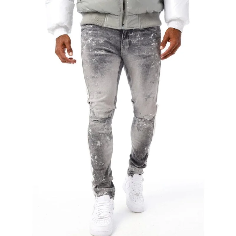 Jordan Craig Sean Sugar Hill Striped Denim (Arctic White) JM3430 Laid