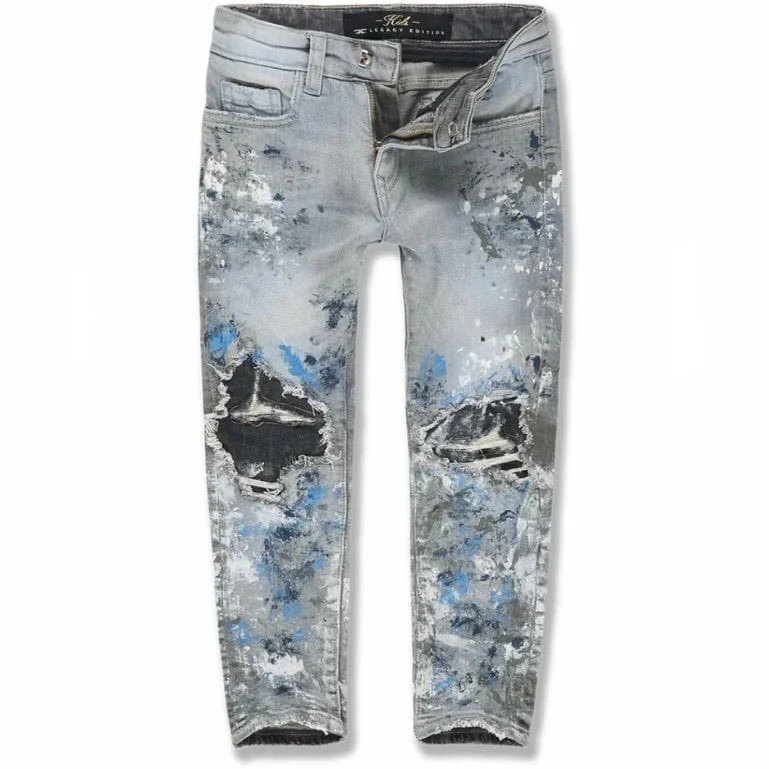 Kids Jordan Craig Pablo Denim (Glacier) JM3425AB Vintage Men's 1970S Disco