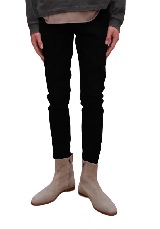 Men's Geller Slim Jean In Black Hip Men's Retro