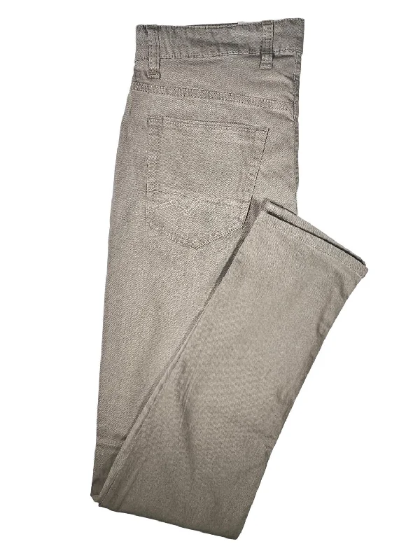 Men's Printed Denim Pant In Havanna Sophisticated Men's 