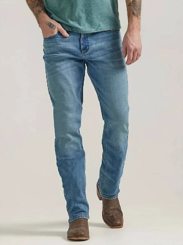 Men's Slim Straight Jeans In Broken Spur Practical Men's Quick