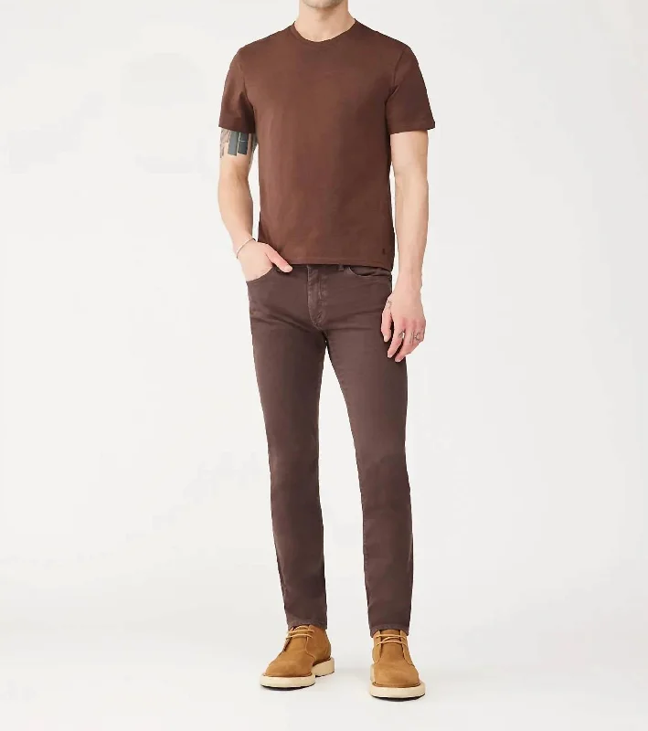 Nick Slim Jeans In Espresso Bold Men's Statement