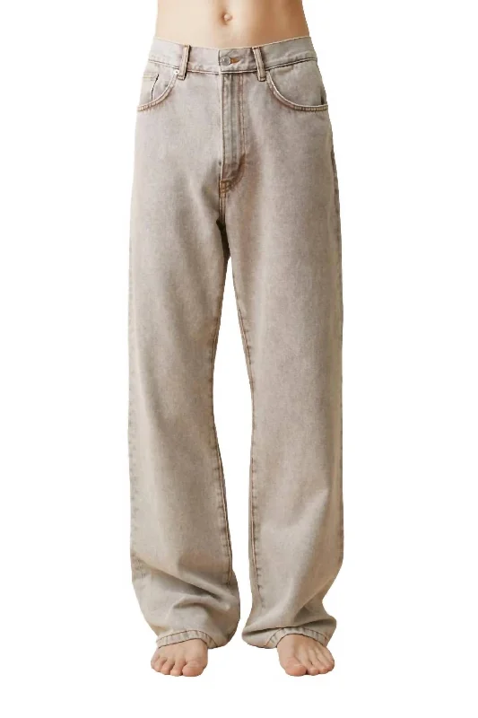 Vega Jeans In Clay 8 Weeks Polished Men's Silk