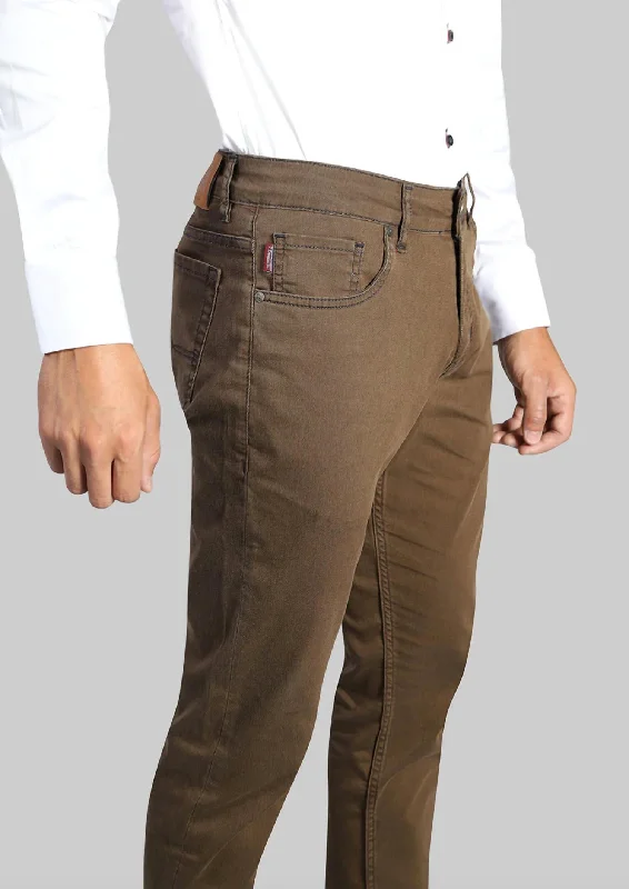 Zetterburg Pant In Olive In Beige Athletic Men's High